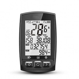 HJTLK Accessories HJTLK Bike Computer, Gps Cycling Computer Wireless Ipx7 Waterproof Bicycle Digital Stopwatch Cycling Speedometer Ant+ Bluetooth 4.0