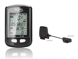 POSMA Accessories POSMA Bluetooth ANT+ Dual Mode DB2 GPS Cycling Bike Computer BCB30 Speed Cadence Sensor Value Kit - Speedometer Odometer, connect with Smartphone iPhone