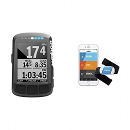 Wahoo Fitness Cycling Computer Wahoo ELEMNT BOLT GPS Bike Computer & TICKR Heart Rate Monitor, Bluetooth / ANT+