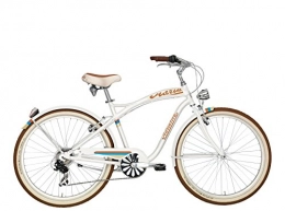 Cicli Adriatica Bici Cruiser Cicli Adriatica Bicicletta Cruiser Alu Alluminio da Uomo (Bianco)