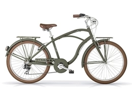 MBM Bici Cruiser MBM Maui Cruiser 26 U all 7 Vel, Bici Uomo, Verde Mil A42, XX