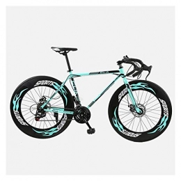  Bici 26 Pollici 27 velocità Bike Road Road Bike 700C Ruote Freno a Disco per Adulti (Color : Bianchi Black, Size : 27 Speed)