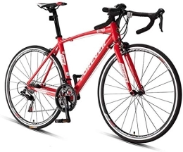 NOLOGO Bici da strada Bicicletta 16 Velocità Road Bike, Uomini Donne Strada biciclette, telaio in alluminio Ultra-Light biciclette, 700 * 25C ​​Ruote, perfetto for strada o sporcizia Trail Touring, argento, Avanzate, Dimen