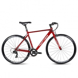 LXYDD Bici Bicicletta da Strada con Impugnatura Diritta in Lega di Alluminio per Bici da Strada TW735 Bicicletta da Viaggio con Manico Piatto A 24 velocità con Quadrante A Dito