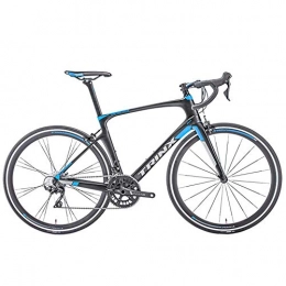 FANG Bici FANG Uomo Donna Bici da Strada, 22 velocità Ultralight Fibra di Carbonio Bicicletta da Corsa, Adulti Shift Gears Strada Bicicletta, Blu