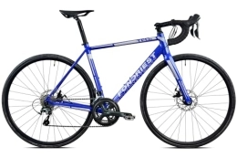 FONDRIEST Bici da strada FONDRIEST TFDA Disc, Bicicletta Unisex Adulto, Blu, 55