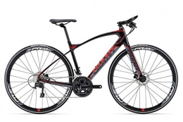 GIANT Bici Giant Fastroad Comax - Bicicletta da fitness, 28 pollici, nero / rosso / grigio (2016), 45