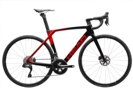 HEAD Bici HEAD I- Speed 2.0, Bicicletta da Corsa Unisex Adulto, Nero / Rosso, 54