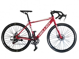 Helliot Bikes Bici Helliot Bikes Goa 7.0, Bicicletta da Strada Unisex-Adult, Rosso, M-L