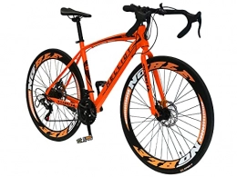 Helliot Bikes Bici Helliot Bikes Sport 02, Bici da Strada Unisex – Adulto, Arancione, M-L