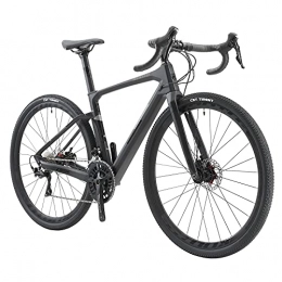 KOOTU Bici gravel carbonio, 700C Gravel bike carbonio freno a disco con Shimano 105 R7000 22 marce 40c pneumatico telaio in carbonio forcella reggisella bici da corsa per uomo donna