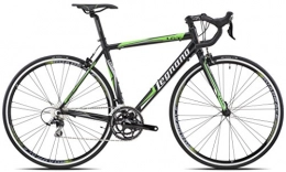 Legnano Bici Legnano Ciclo 570 Corsa Lg36, Bici Uomo, Nero / Verde, 59