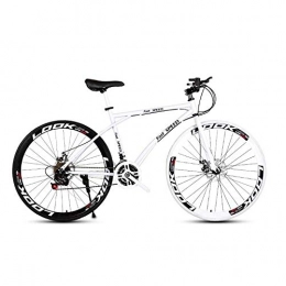 LRHD Bici da strada LRHD Biciclette da Strada da Uomo e Donna, 24-velocit Biciclette 26 Pollici, for Adulti-Solo, Acciaio al Carbonio Telaio, Strada di Corsa della Bicicletta, Ruote della Bicicletta della Strada Doppio