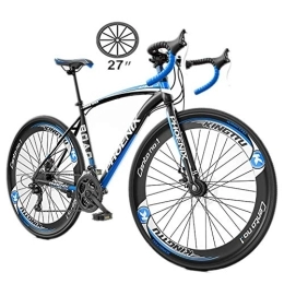 LXDDP Bici LXDDP Mountain Bike a 27 velocità, Bicicletta da Manubrio Piatta a velocità variabile da Uomo, Bicicletta da Strada 700C, Bicicletta da Fuoristrada da Montagna Bicicletta Leggera ad Assorbimento