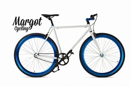 Margot Cycling Europa Bici Margot Aqua 54 - Bici Scatto Fisso, Fixed Bike, Bici Single Speed, Bici Fixie