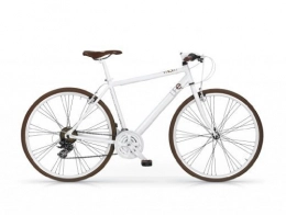 MBM Bici MBM LIFE IBRIDA 28'' H58 BICICLETTA BICI BIKE CAMBIO SHIMANO MTB BIANCO