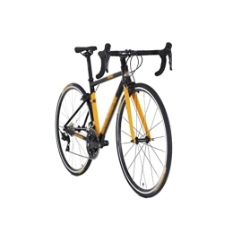  Bici Mens Bicycle Road Bike 22 Speed Aluminum Road Bike vs Ultra Light Racing Bike (Color : Blue) (Orange)
