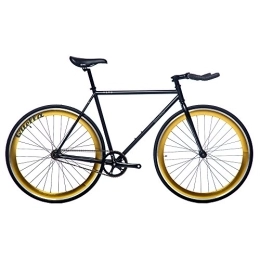 Quella Bici da strada quella nero – oro, Uomo, Black / Gold, 54