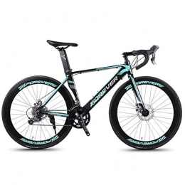 ZTBXQ Bici Sport all'aperto Pendolare City Road Bike bicicletta Mountain 14 Speed ​​Road Telaio in alluminio Bicicletta da strada Uomo Donna Bicicletta da corsa con freno a disco meccanico City Commuter Bicic