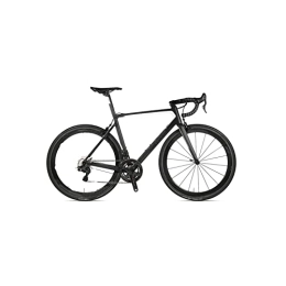 TABKER Bici TABKER Bici da strada Road Bike Front And Rear Disc Brakes for Outdoor Off-road And Urban Commuting (Color : Schwarz)