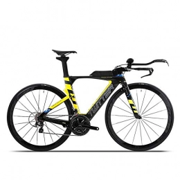 TBAN Bici da strada TBAN Bicicletta da Corsa da Corsa TT, Corsa, 22 velocità, Fibra di Carbonio Piena, Ciclismo da Corsa, Bici da Pendolare Urbana, B, 51CM