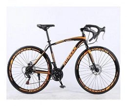 NOLOGO Bici XDYBH 400C 21 velocit Road Bike Facile da Guidare (Color : Orange)