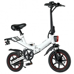 0℃ Outdoor Bici 0℃ Outdoor Bici Elettrica da 14'' Bici da Donna, Bike Fat con Motore da 400 W, Bicicletta Bici Elettriche da Montagna da Città Pieghevole, Batteria da 48V / 10AH per Adulti Elettrica da Neve da Spiaggia