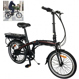 CM67 Bici 20' Bicicletta elettrica Pieghevole per Adulti, In Lega di alluminio Ebikes Biciclette all Terrain Velocit Massima 25 km / h Autonomia 45-55 km 250W Batteria 36V 13Ah 468Wh Bicicletta