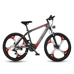 FZYE Bici elettriches 26 Pollice Bicicletta elettrica, 48V 10A Batteria Litio Mountain Bike 27 velocità Freno Disco Display LCD Bici, Rosso