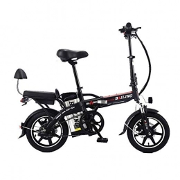 WCY Bici 350W pieghevole portatile bicicletta elettrica Velocità APP 48V 22Ah agli ioni di litio Avere una lattina di alluminio bicicletta elettrica bicicletta elettrica APP Set QU526 impermeabile (Colore: ner