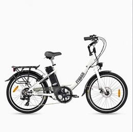 AISHFP Bici elettriches Adulti 26inch elettrica Commuter Bike, 400W 36V Batteria al Litio in Lega di Alluminio Retro 7 velocità Bicicletta elettrica, C, 10AH