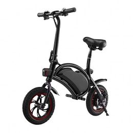 PU-bike Bici Adulti Città eBike Tipo Standard elettrica Pieghevole della Bici 12 Pollici Bicicletta elettrica Pieghevole Intelligente Prova dell'Acqua Intelligente Bike Controllo