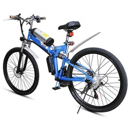 AINY Bici elettriches AINY Bici Elettrica Pieghevole 26 Pollici Fat Tire Neve Bike 12Ah Li-Batteria 21 velocità Beach Cruiser Mountain E-Bici