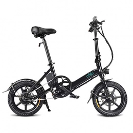 AivaToba Bici elettriches AivaToba FIIDO D3 Bici Elettriche Pieghevole, Bicicletta Elettrica in Alluminio da 250W con Pedale per Adulti e Ragazzi, Bici Elettrica da 14 Pollice con Batteria agli ioni di Litio da 36 V / 7, 8 Ah