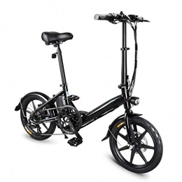 Alftek Bici elettriches Alftek Bicicletta Elettrica Pieghevole Motor Motore in Lega Leggera in Alluminio da 16 Pollici da 250 W con Motore Casual per Esterni