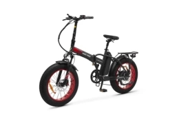 Argento Bici Argento Mini Max GT Foldable E-bike, Ruote Fat 20"x 4, Freni Idraulici, Batteria 615Wh, Motore 250W, Peso Max Supportato 100 kg, Ar-bi-220010