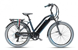 ARMONY Bici elettriches Armony Torino, Bicicletta Elettrica Unisex Adulto, Nero Grigio Chiaro, 26"