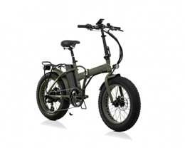 BAD BIKE Bici elettriches BAD BIKE | BAD 250W - Made in Italy - E-Bike Bici Elettrica Pedalata Assistita per Adulto Unisex - Batteria Rimovibile al Litio - Bicicletta per Città e Strade di Campagna (Verde Militare)
