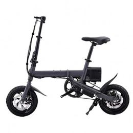 BGLMX Bici elettriches BGLMX Moto Elettriche Aggiornate per Adulti, Bici Elettrica Pieghevole 12 '' E-Bike, Batteria al Litio Ricaricabile da 36V con Motore da 350W, per Gli Sport Ciclismo All'aperto Viaggi, Wuz02