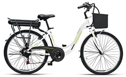 ARMONY Bici elettriches BICI 26 ELETTRICA ARMONY PERUGIA ADVANCE ANTRACITE 250W BIANCA