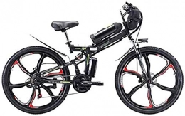Capacity Bici elettriches Bici da neve elettrica, 26 '' pieghevole mountain mountain bike, bicicletta elettrica con batteria agli ioni di litio da 48V 8Ah / 13ah / 20Ah, sospen.