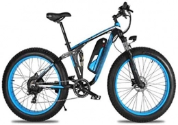 Capacity Bici elettriches Bici da neve elettrica, in lega di alluminio biciclette elettriche, pneumatici da 26 pollici doppio disco freno a disco adulto bicicletta da biciclett.