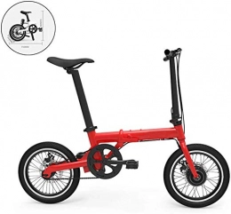 LKLKLK Bici Bici Elettrica 36V 250W Ebike Bicicletta Pieghevole 16 Pollici con Batteria al Litio 3 Tipi di modalit di Equitazione 5 Rapporti