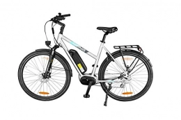 Hongjingda Bici Bici Elettrica, Bicicletta Elettrica Da 27, 5 Pollici, Bici Elettrica Con Batteria Agli Ioni Di Litio Ricaricabile (36 V 9, 6 Ah), Potenza Motore 250 W, Bici Elettrica Per Donne