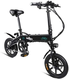 Generic Bici elettriches Bici Elettrica Ebikes Bici Elettriche Pieghevoli E-Bike Adulti Uomo Donna Bicicletta Montagna Viaggio all'aperto Batteria agli ioni Litio 250W 36V 7.8AH Display LED Velocità Massima 25Km / H Carico Mas