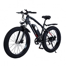 Bici elettrica, Mountain Bike Elettrica Fat Tire E-Bike (15-25mph) Aggiornamento 48V 14.5AH 750w Bici 26 "4.0 Fat Pneumatici E-bike Shimano7 Speed Gear Bike giungl Cruiser Mens Sport Bike