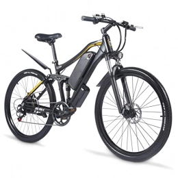 Electric oven Bici Bici elettrica per adulti 500W 27.5 pollici pneumatico 48V 15Ah batteria al litio E Bike Mens Mountain Adulto bicicletta elettrica (Colore: Nero)