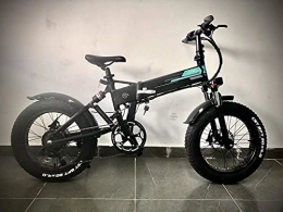 Auleset Bici elettriches Bici Elettriche Bicicletta Elettrica E-Bike, 20 Pollici 48V 500W, Max 50Km / H, 12, 8Ah, Display LCD, 3Spessi, Batteria rimovibile, Pneumatici antiscivolo（Magazzino locale）