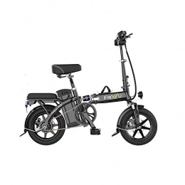 Dpliu-HW Bici Bici Elettriche Bike Bike elettrica pieghevole da 14 pollici for bicicletta elettrica portatile for auto piccola generazione di scooter che guida un tesoro for motociclisti leggeri for adulti