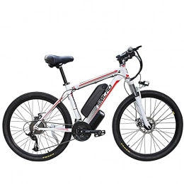 TAOCI Bici Bici elettriche TAOCI per adulti, 26" 48V 1000W E-Bike con batteria Shimano 13AH rimovibile a 21 velocità, velocità massima: 45 km / h, mountain bike elettrica in lega di alluminio per viaggi pendolari